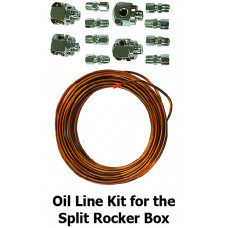 Split Rocker Box Oil Line Kit 